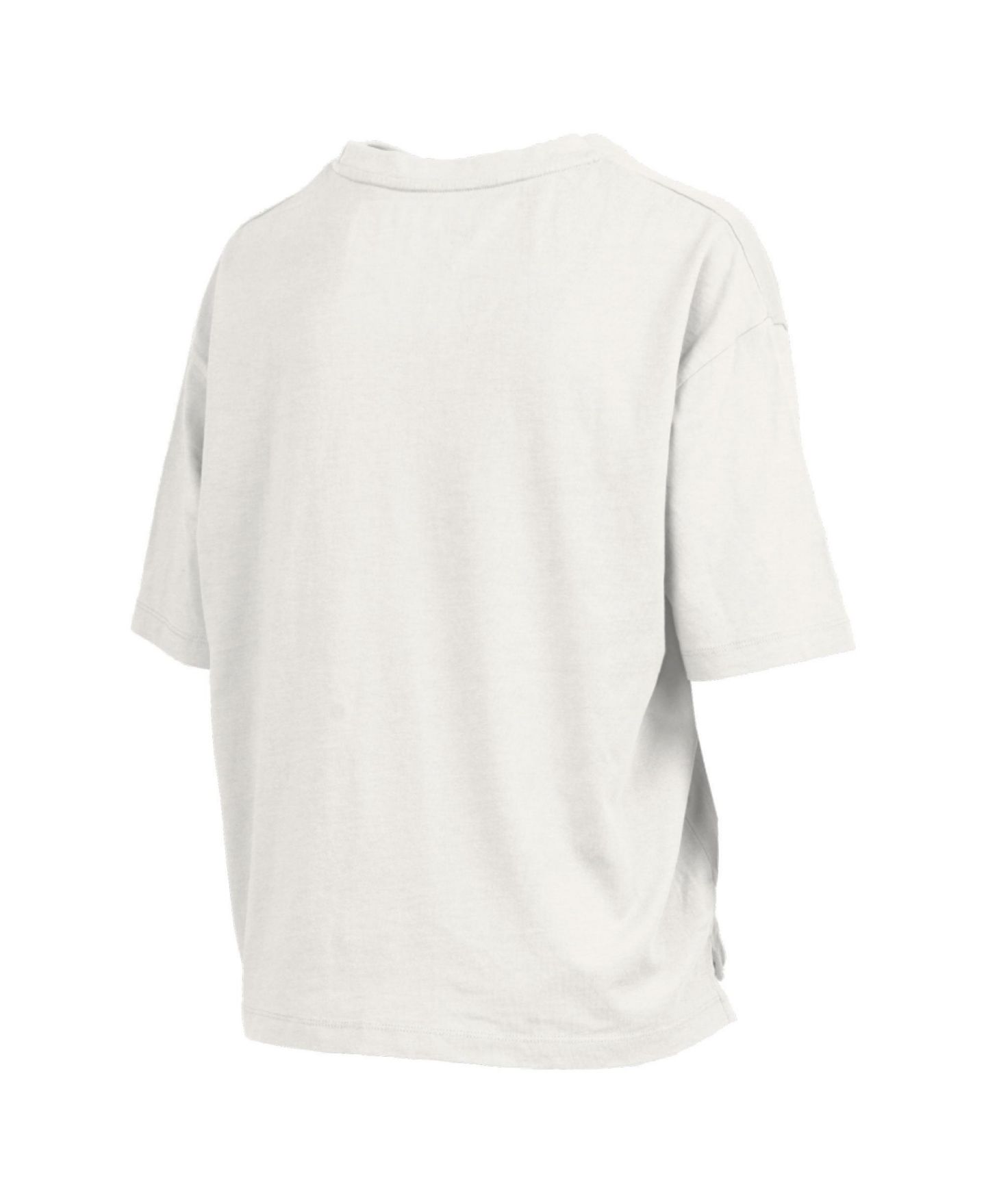 Женская футболка Pressbox White Texas A M Aggies Elena Oversized Slub — фото 3