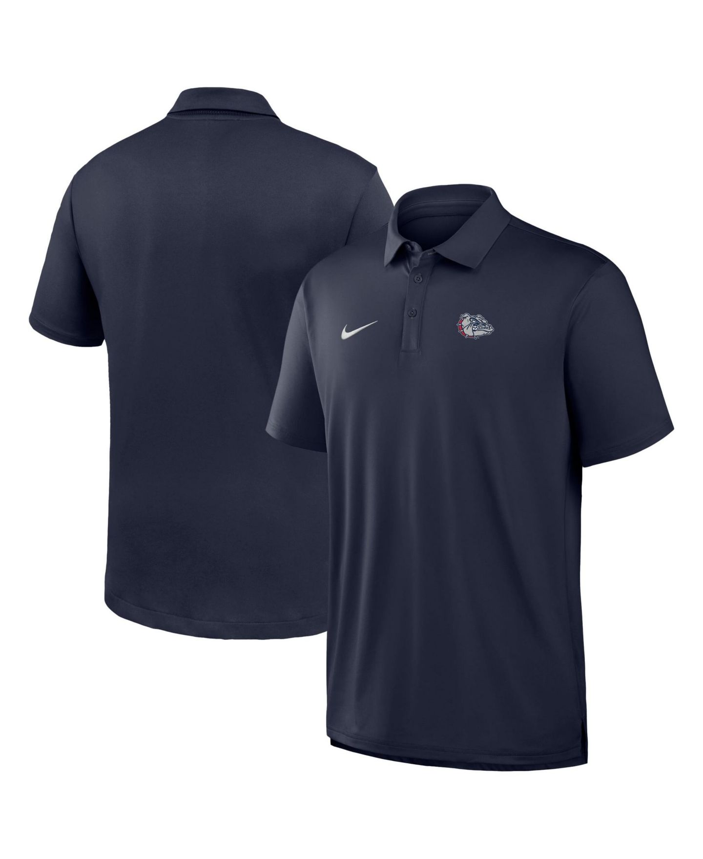 Мужское поло Nike Navy Gonzaga Bulldogs 2026 Sideline Polo — фото 1