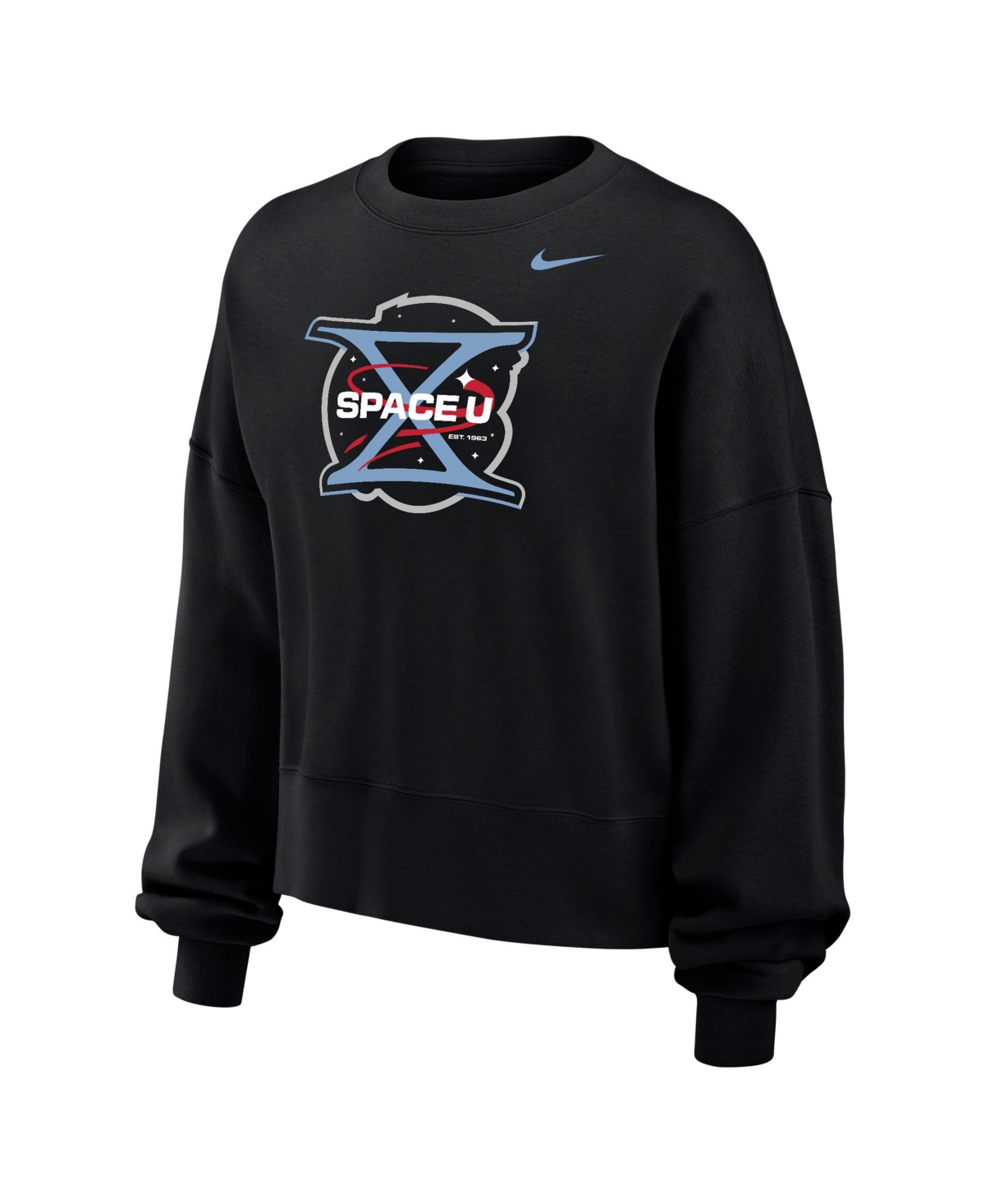 Nike Women's Black Ucf Knights 2026 Space Game Oversized Phoenix Fleece Sweatshirt - Black