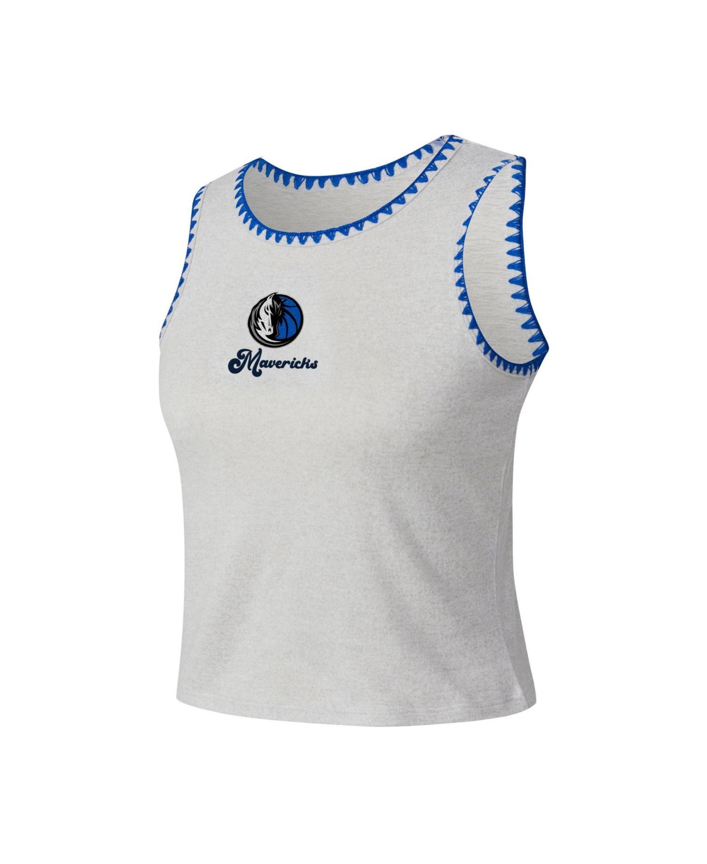 Женский топ Concepts Sport Gray Dallas Mavericks Neptune Hacci Knit — фото 2