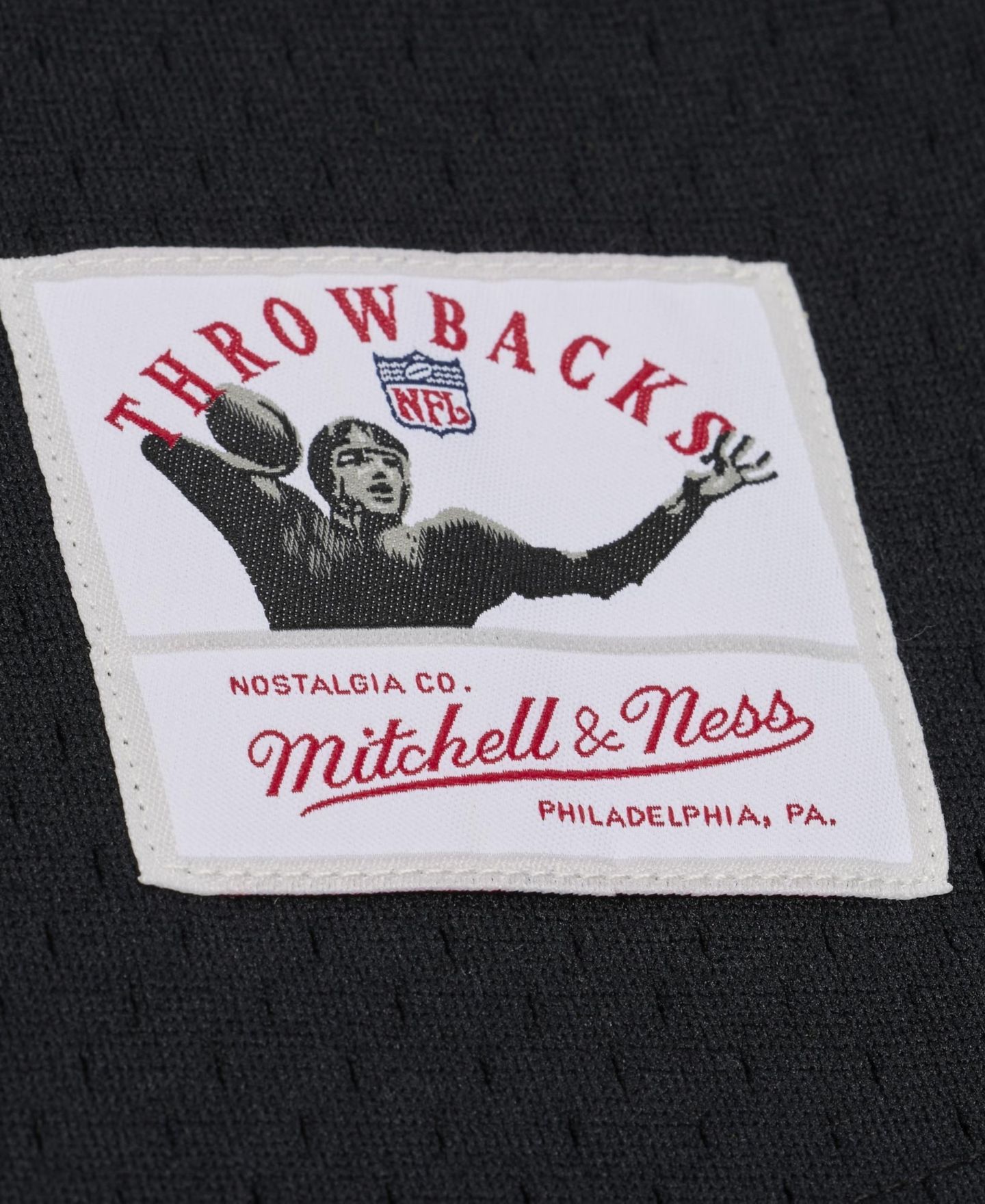 Мужской топ Mitchell & Ness Troy Polamalu Black Pittsburgh Steelers Retired Player Name & Number Mesh — фото 5