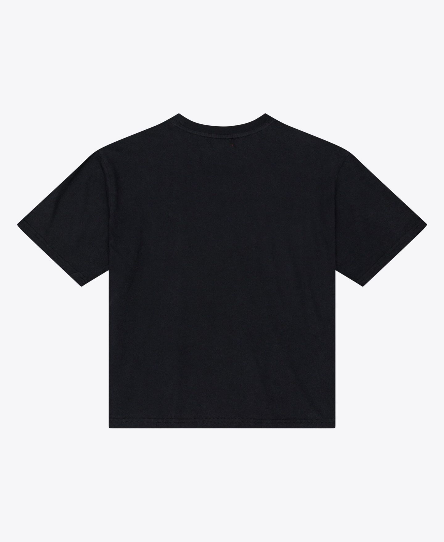 Женская футболка Mitchell & Ness Mitchell Ness Black Seattle Seahawks Core Essentials Micro Logo Boxy Crop — фото 4