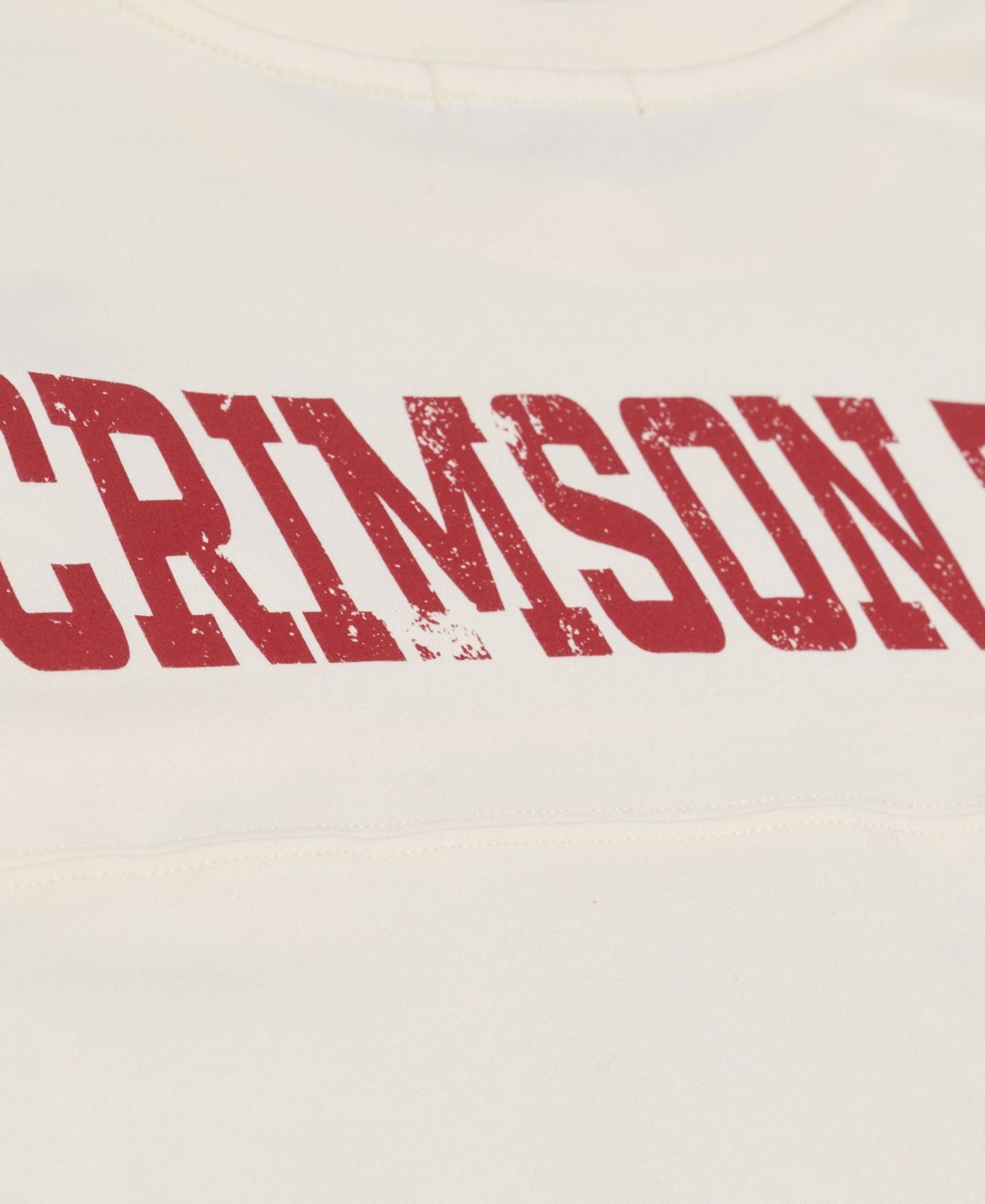 Женская футболка Mitchell & Ness Cream Alabama Crimson Tide Retro Roots Oversized 3/4-Sleeve — фото 7