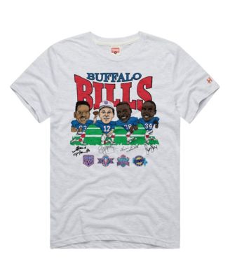 Men's and Women's Ash Buffalo Bills Super Bowl T-Shirt