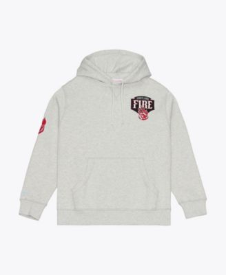 Men's Gray Portland Fire Fleece Hoodie