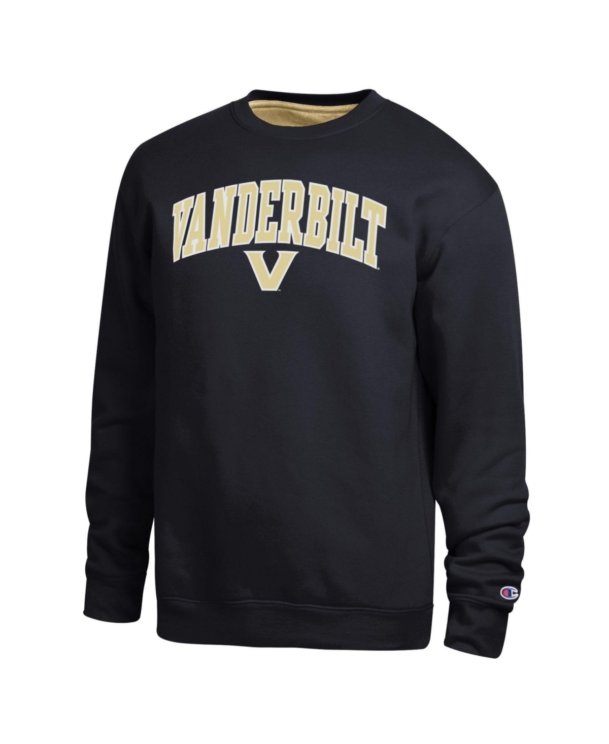 Champion Men's Black Vanderbilt Commodores Arch Sweatshirt - Black