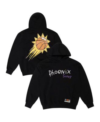 Men's Black Phoenix Suns Oversized Script Hoodie