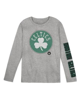 Preschool Gray Boston Celtics Air Raid Long-Sleeve T-Shirt