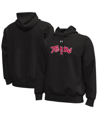 Under Armour Men's Black Maryland Terrapins Core Icon Fleece Pullover ...