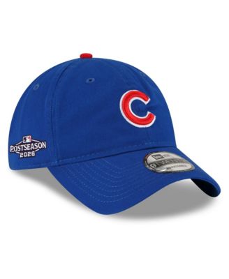 Men's Royal Chicago Cubs 2026 MLB Postseason Side Patch 9TWENTY Adjustable Hat