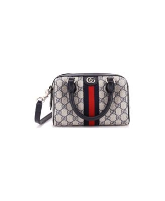 Mini Ophidia Convertible Boston Bag GG Coated Canvas