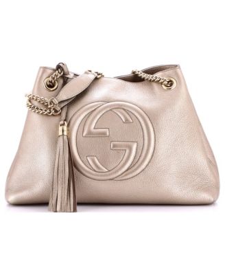 Medium Soho Chain Strap Shoulder Bag Leather