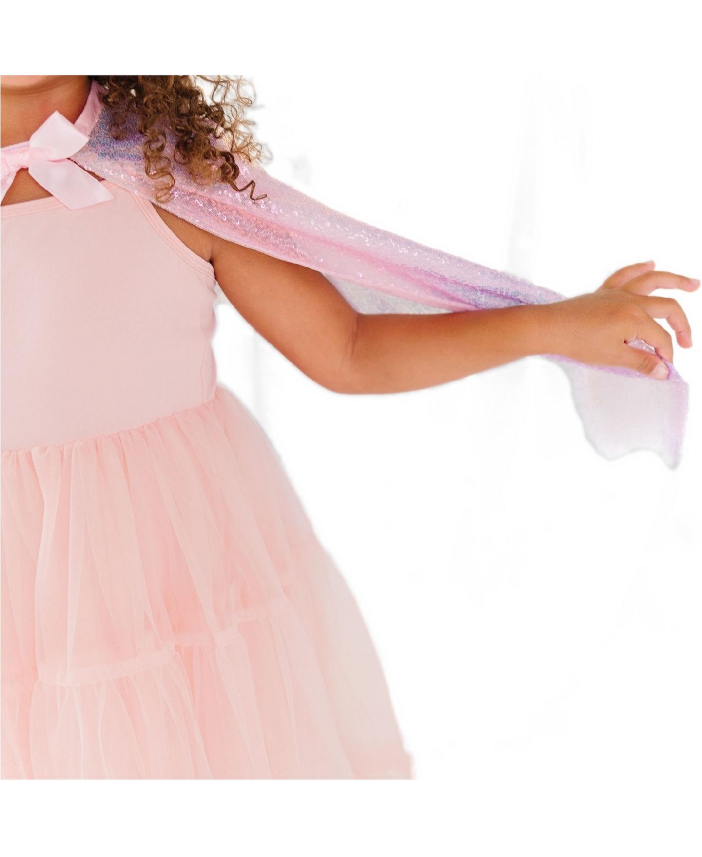 Комплекты Sweet Wink Rainbow Dream Cape, Wand and Tiara Headband, 3-Piece Set для девочек, цвет: Розовый — фото 5