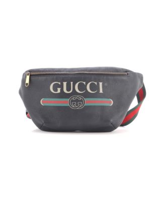 Medium Logo Belt Bag Printed Leather