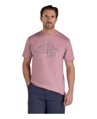 Men's Stitched Bull Relaxed-Fit Short-Sleeve Graphic T-Shirt