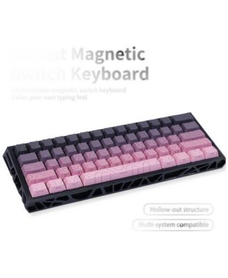 NC61 Hot-Swappable 61-Key Magnetic-Switch Keyboard, Multi-System Compatible
