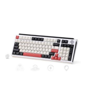 K98 Milk V2 Linear Wireless Mechanical Hot-Swappable Keyboard, Compatible with Windows, Mac, Android and iOS