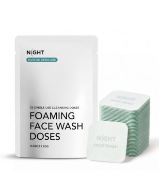 Foaming Face Wash, Korean Skincare Cleanser, Cica + Centella, 25 -Count