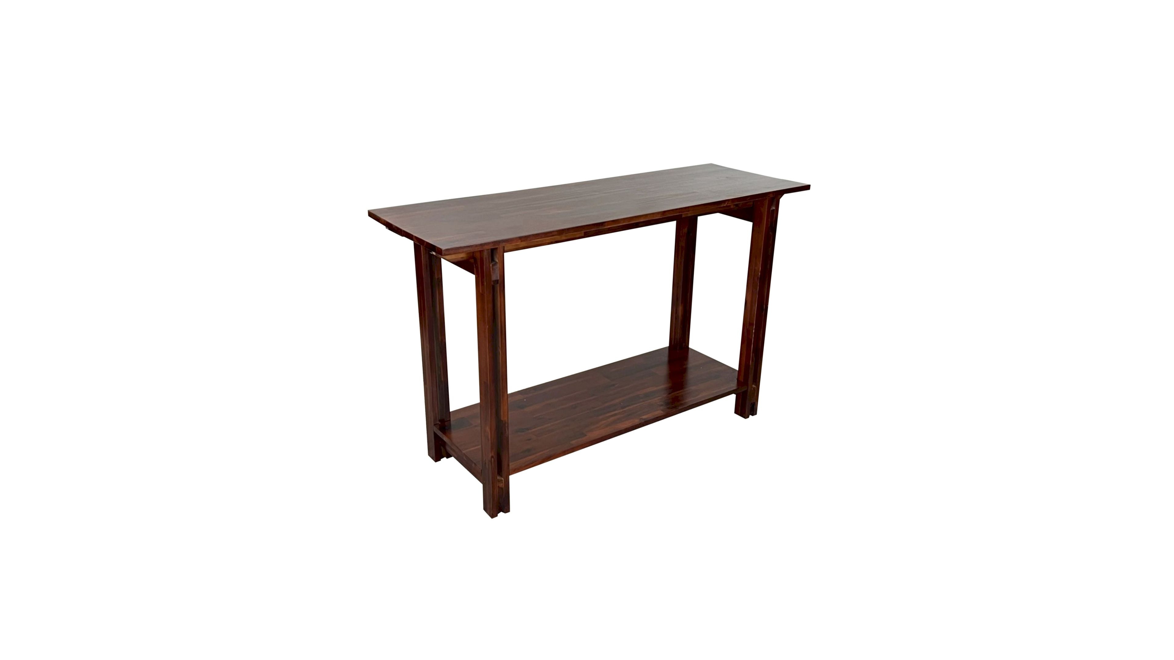 Fairway Avenue Home 42.5" Rectangle Wood Console Table with Shelf