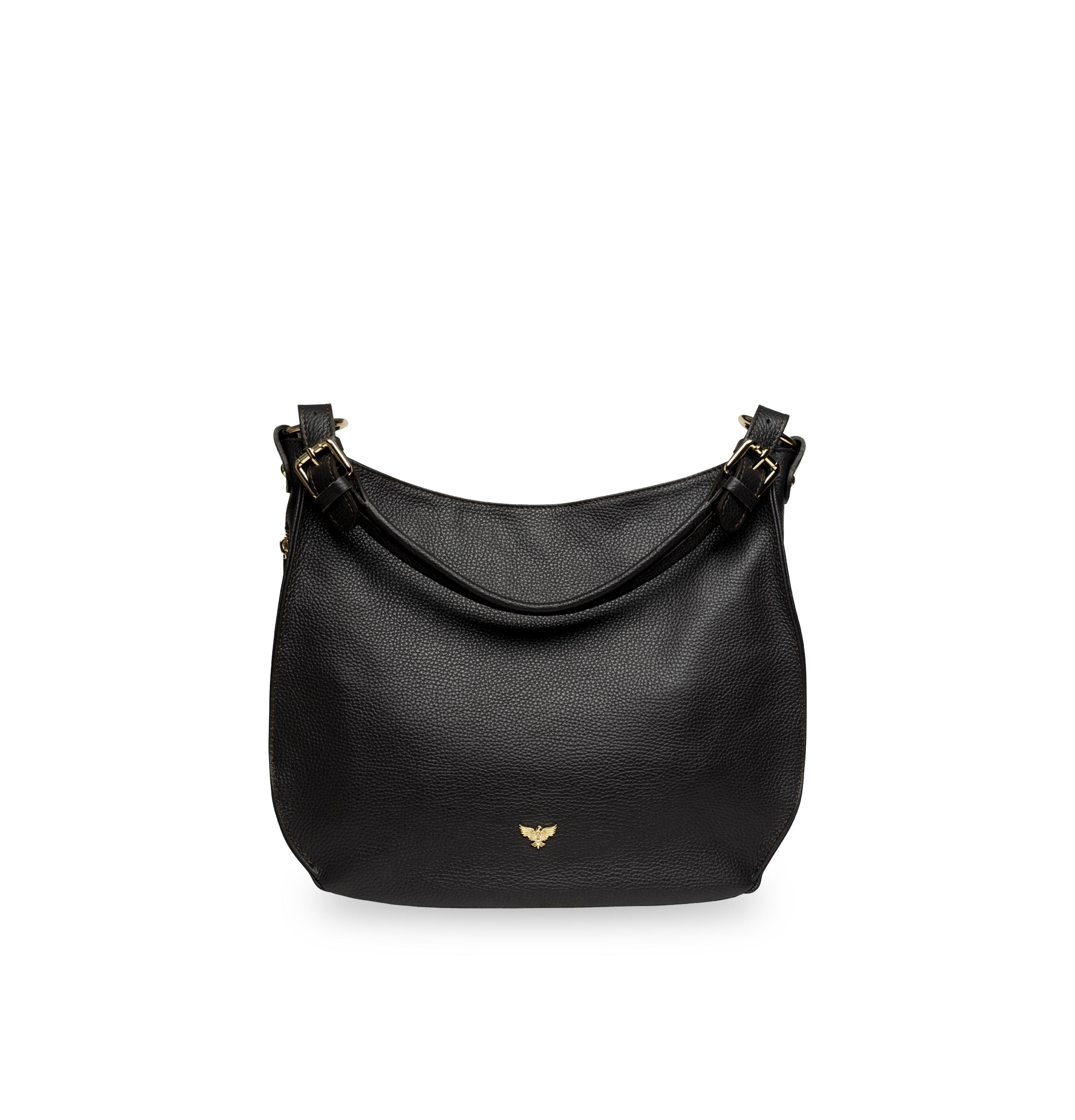 Apatchy London The Harriet Slouchy Leather Adjustable Shoulder Bag