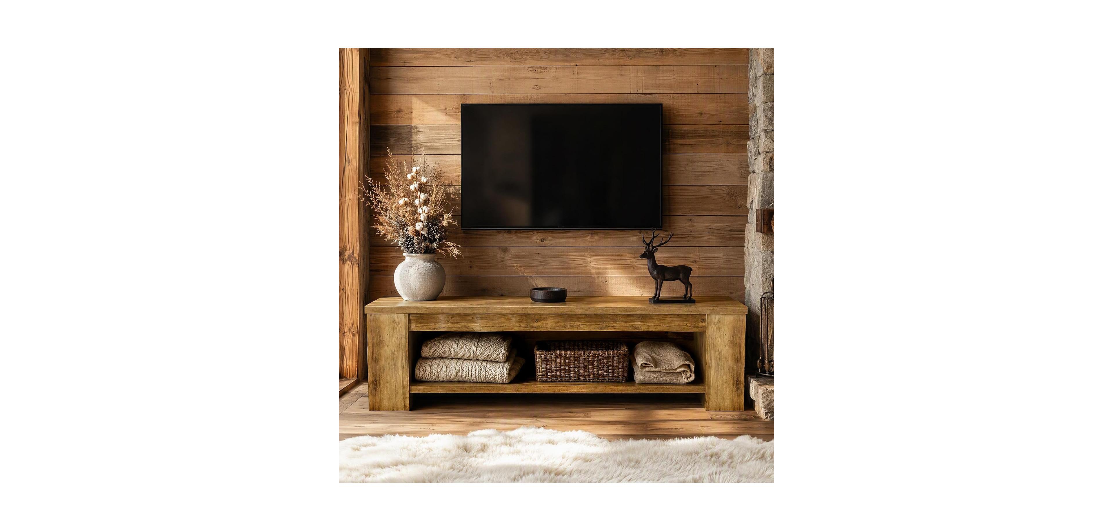 Tribesigns Tv Stand, Compact Entertainment Center
