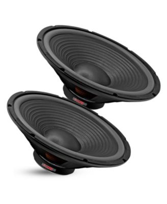 15 Inch 450W Max Power 8-Ohm Impedance Subwoofers, Pair
