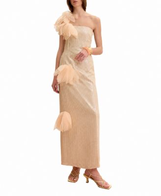 Women's Sequin Floral Gown