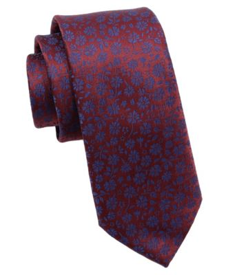 Men's Floral Slim Neckwear