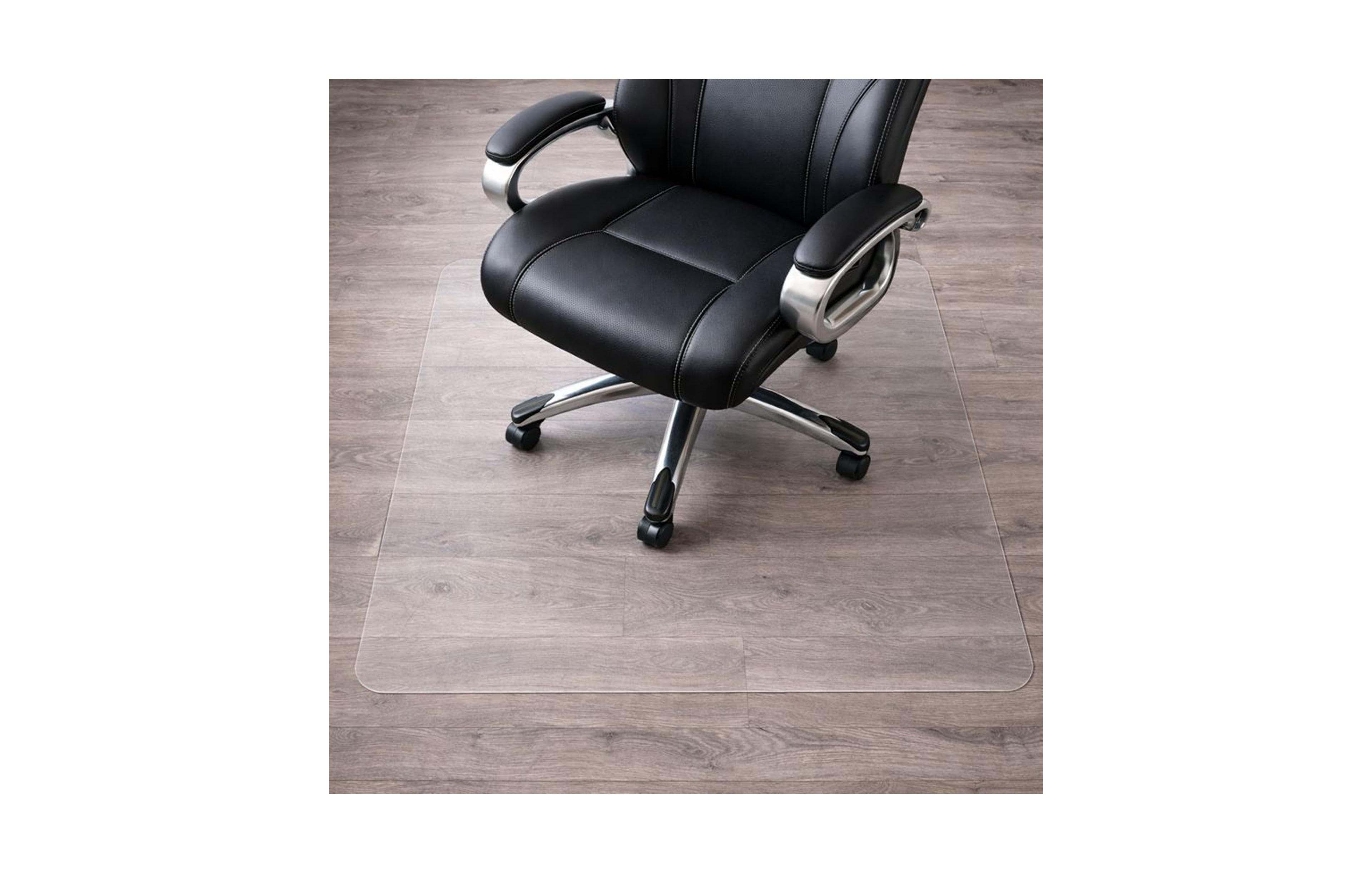 Danrong Heavy Duty Polycarbonate Office Chair Mat Hardwood Floor Protector Smooth Glide