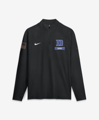 Men's Black Duke Blue Devils 2026 Appreciation Stride Raglan Dri-FIT Half-Zip Pullover