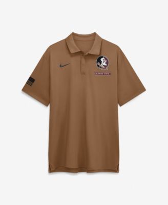 Men's Brown Florida State Seminoles 2026 Military Appreciation Tour Polo Shirt