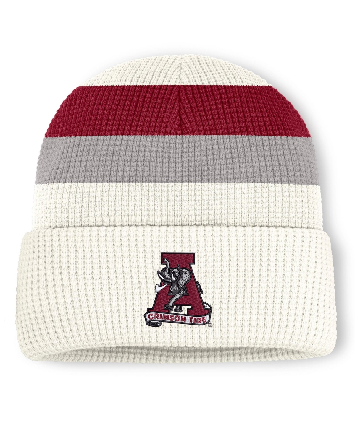 Nike Men's and Women's White Alabama Crimson Tide Legacy Letter Cuffed Knit Hat - White