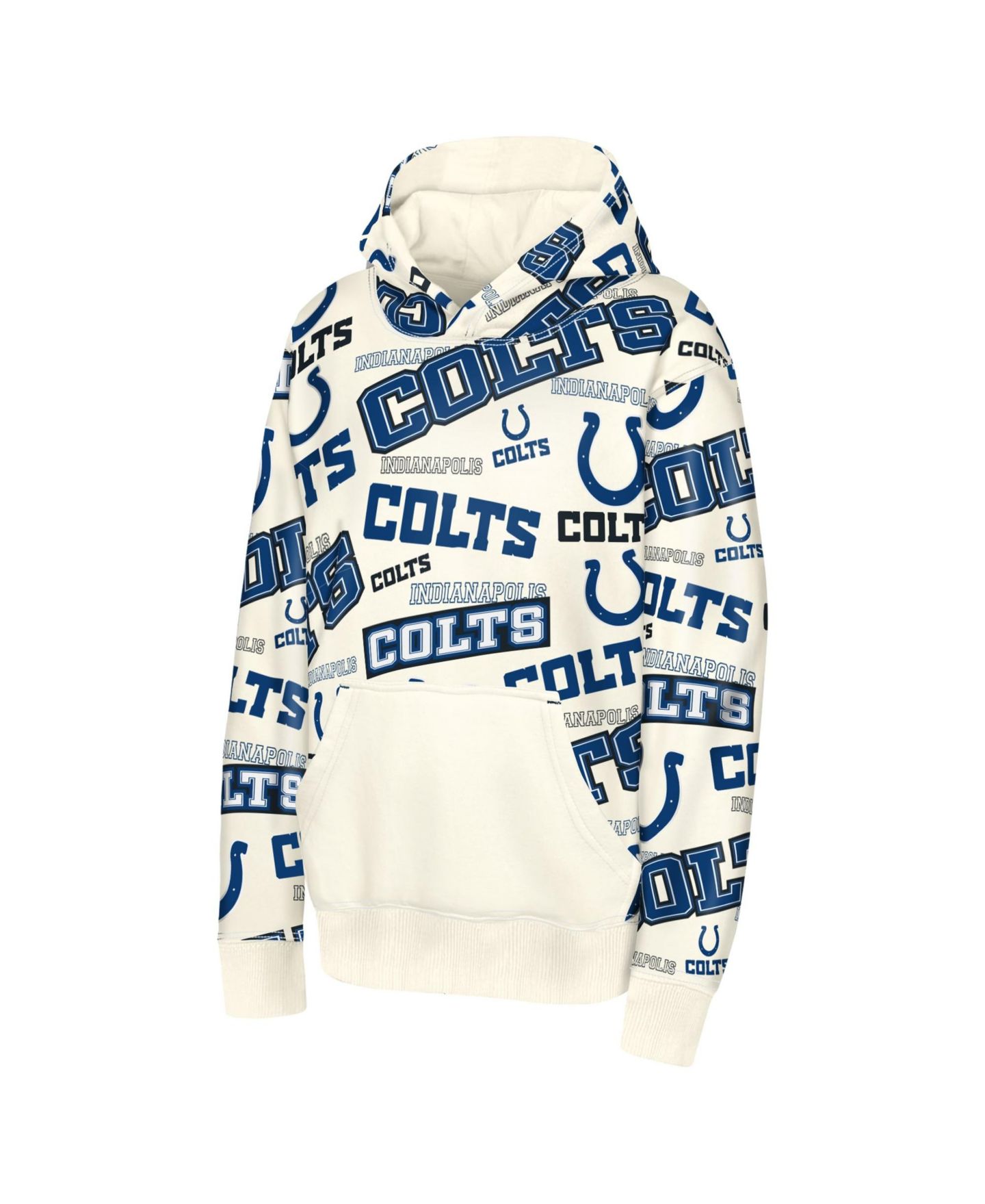 Детское худи Outerstuff Cream Indianapolis Colts Shake Bake — фото 2