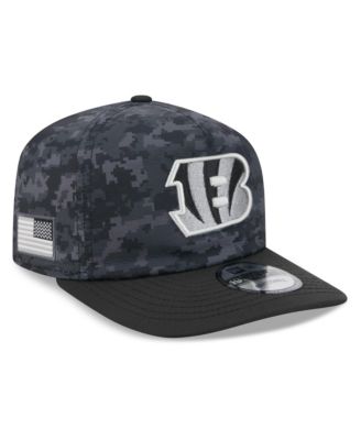 Men's Black Cincinnati Bengals 2026 Salute To Service 19TWENTY Adjustable Hat
