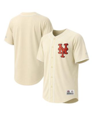 Men's Cream New York Mets Fashion Jersey