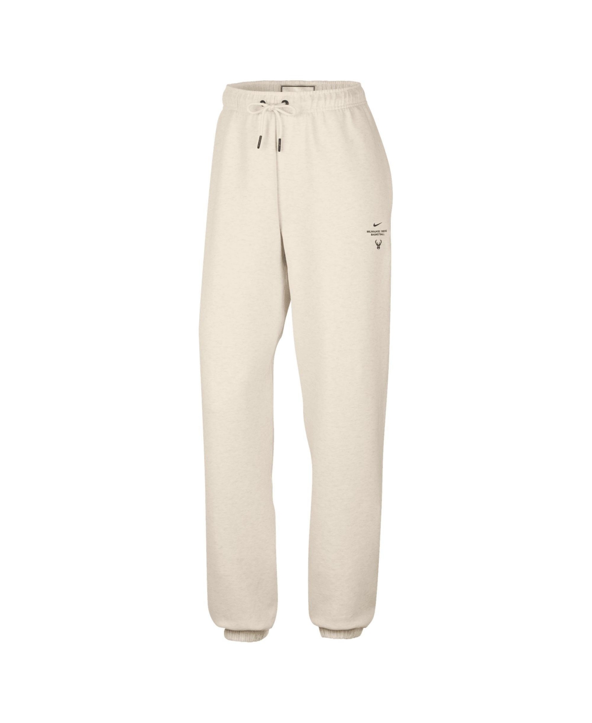 Men's Nike Oatmeal Milwaukee Bucks 2026/27 Standard Issue Stretch Cuffed Pants