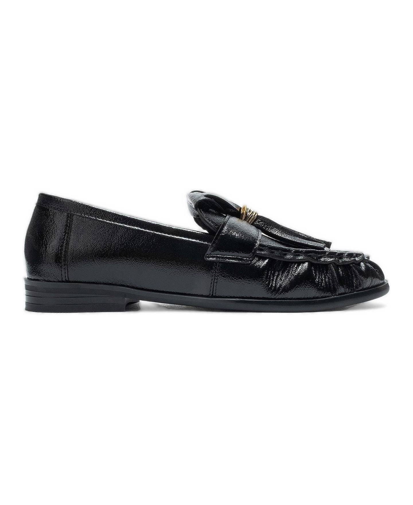 Женские туфли Prologue Shoes Marston Tassel Loafer Round-Toe, цвет: Чёрный — фото 2