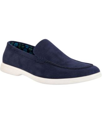 Men's Cashew Faux Suede Platform Loafers