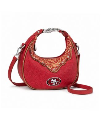 Women's San Francisco 49ers Crescent Shoulder Bag