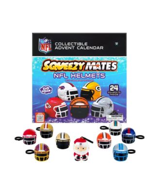 2026 SqueezyMates NFL Helmets Advent Calendar