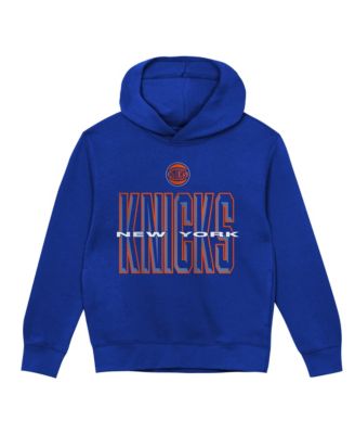 Preschool Blue New York Knicks Field General Fleece Hoodie