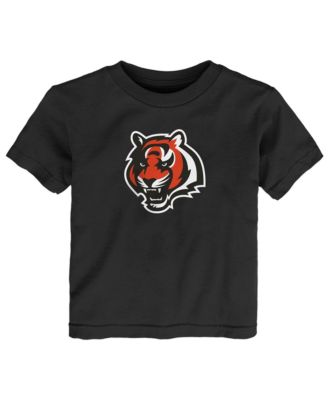 Toddler Black Cincinnati Bengals Primary Logo T-Shirt