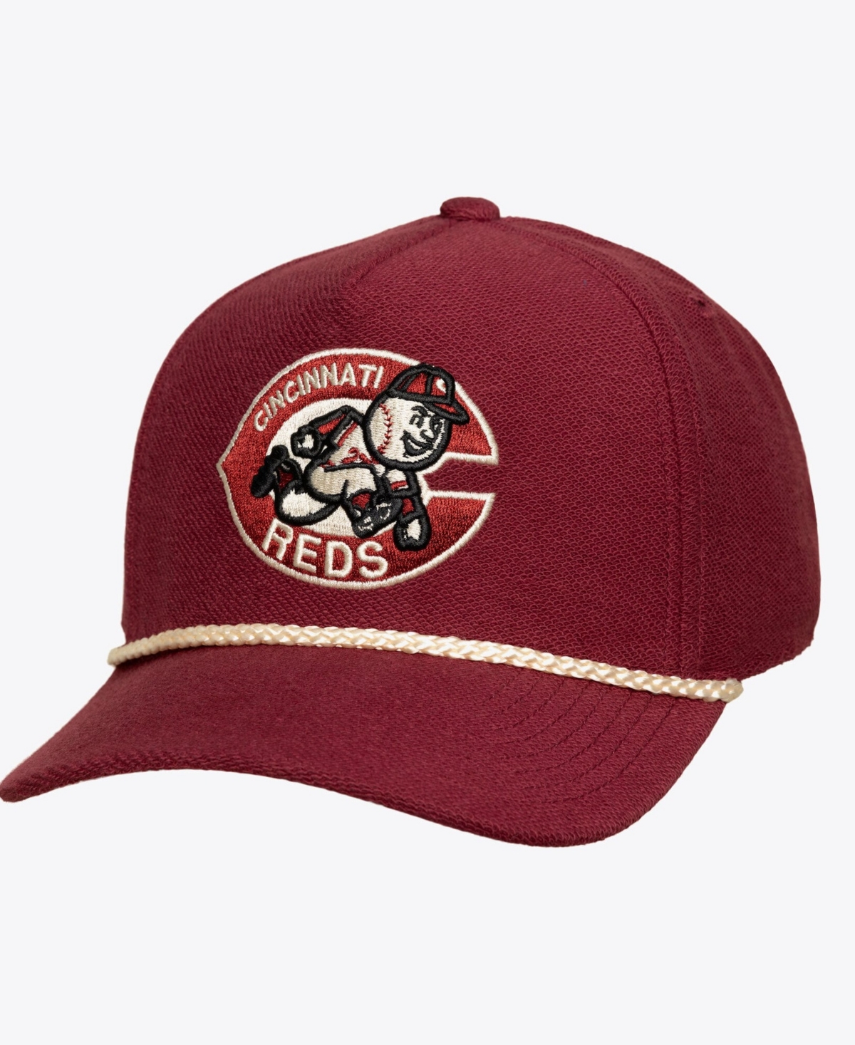Mitchell & Ness Men's Red Cincinnati Reds Heritage Hues French Terry Snapback Hat - Red