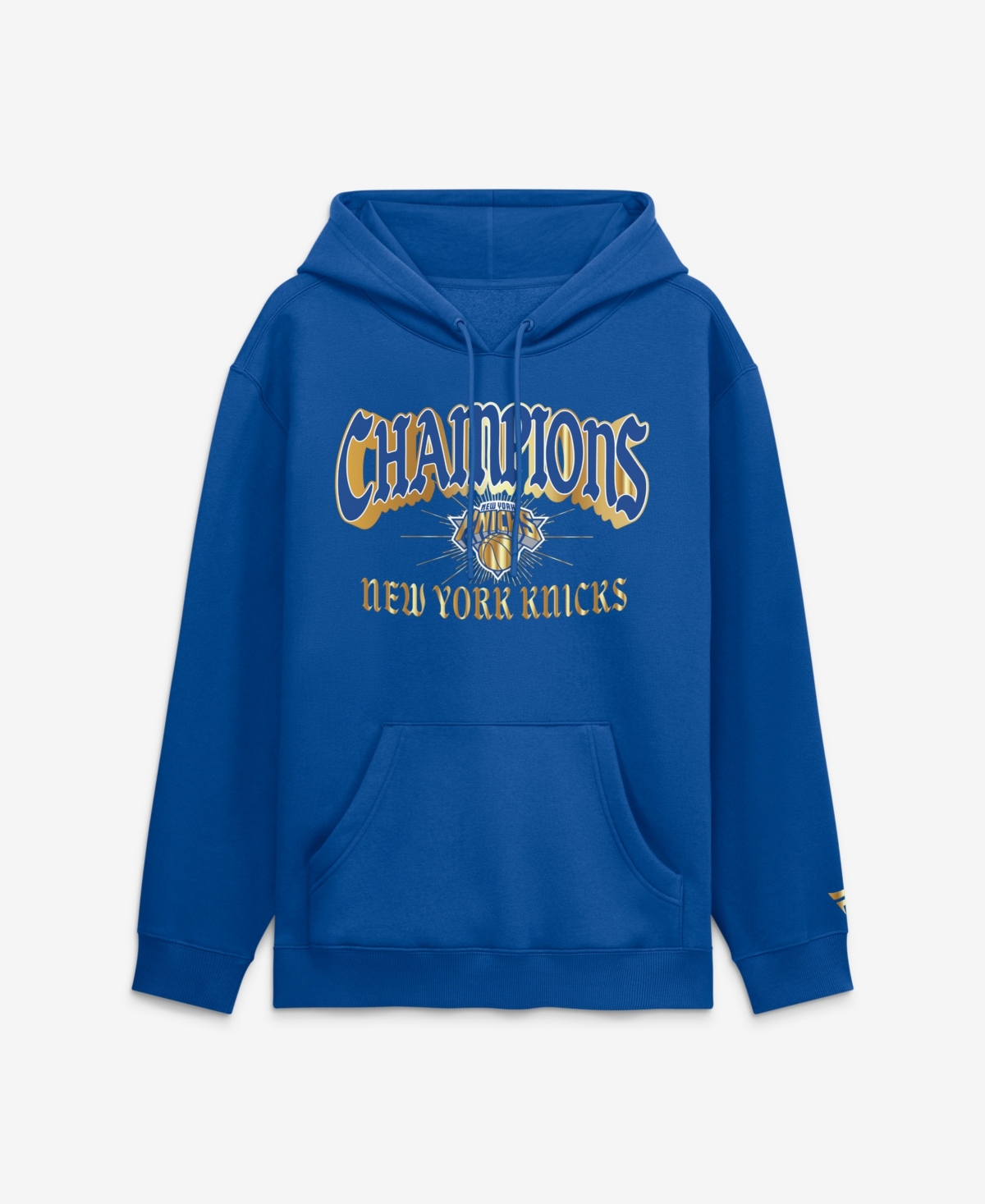 Men's Fanatics Blue New York Knicks 2026 NBA Finals Champions Worth Its Weight Hoodie