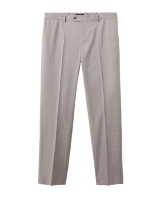 Men's Tadeo Flat-Front Wool-Blend Dress Pants