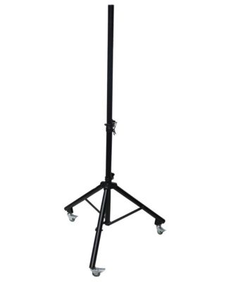 X-SW15 Heavy-Duty Adjustable Speaker Lighting Tripod Stand with Locking Casters, 1 3/8" Top Pole