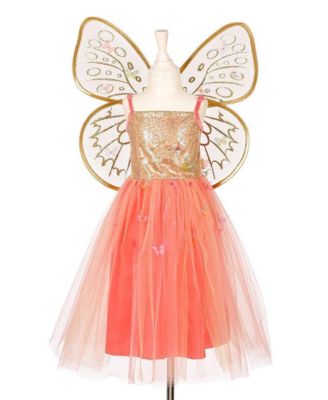 Kids' 4-16 Joanna Fairy Butterfly Wings Tulle Costume Dress and Wings, 2-Piece Set