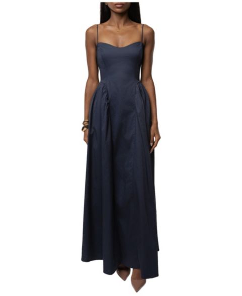 Женское платье JLUXLABEL Sculpted Grace Maxi, цвет: Тёмно-синий