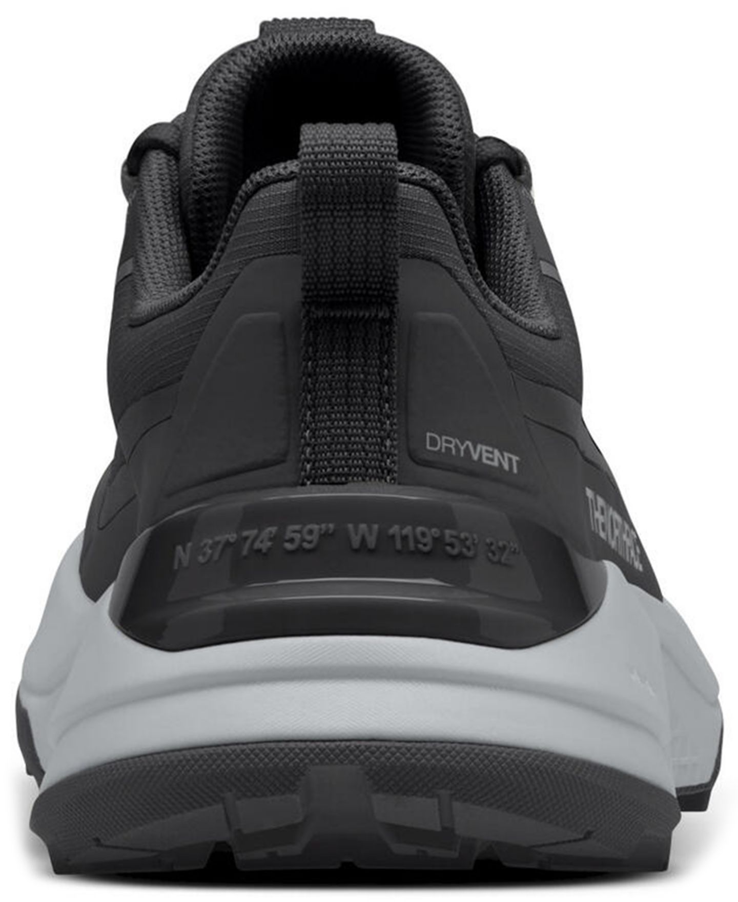 Женские кроссовки The North Face Fastpack Waterproof Hiking Lace-Up, цвет: Чёрный / Серый — фото 2