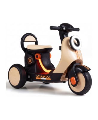 6V Ride-On Motorcycle with LED Headlight and Music, Ages 3-5